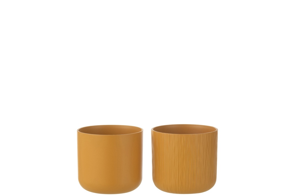 Pot de fleurs Gen Céramique Ocre Petit