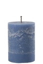 Outdoor Candle Pillar Paraffin Blue