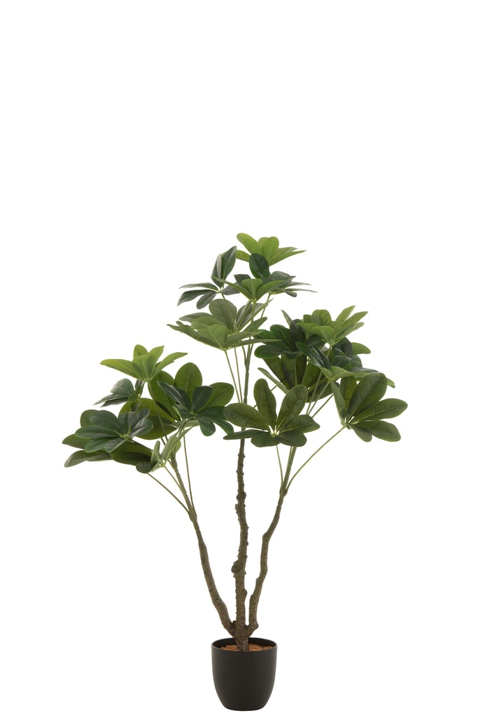 [22023] Pot d'arbre à argent en plastique vert