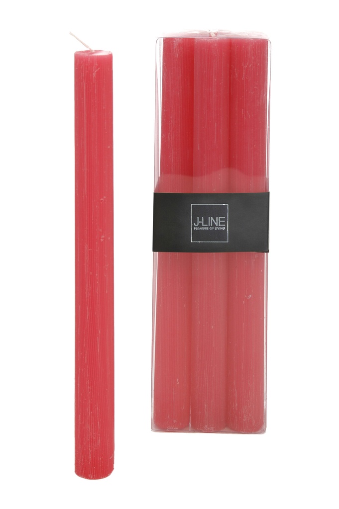 Box 6 Table Candle Fuchsia