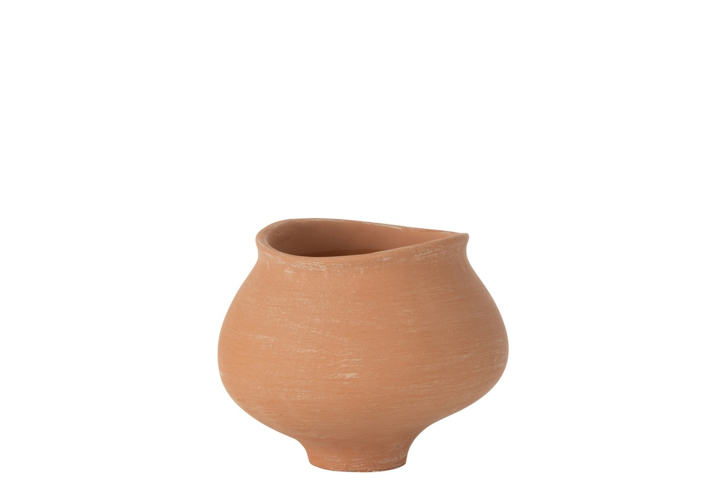 Flowerpot Kaia Round Cement Terra