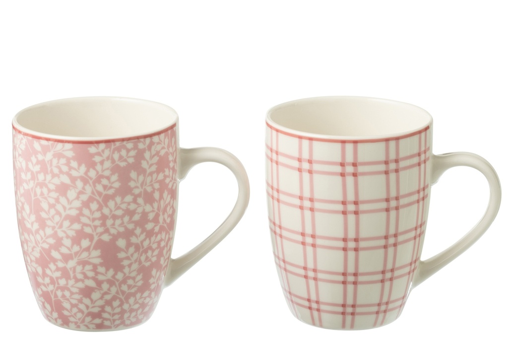 Coffret de 2 mugs en céramique