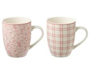 Coffret de 2 mugs en céramique