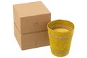 Scented Candme Basket Wax Yellow