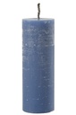 Outdoor Candle Pillar Paraffin Blue