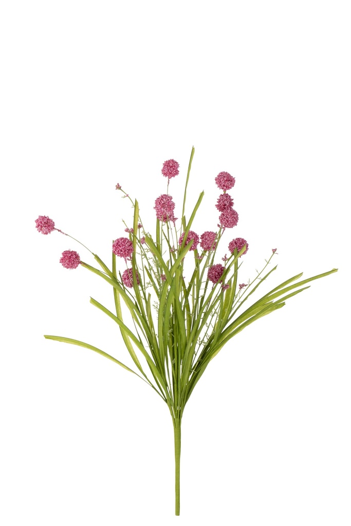 Branche de Sanicle Violet Artificiel Rose