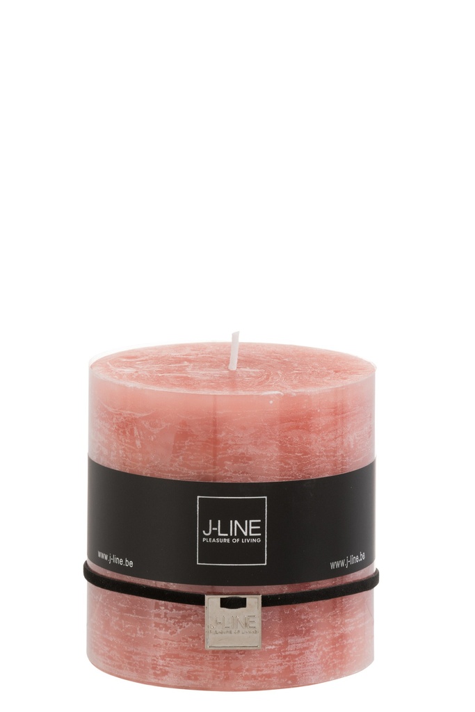 Cylinder Candle Terracotta -64H