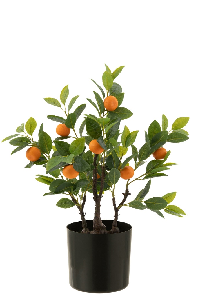 Oranger artificiel en pot