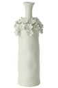 Vase Yucca Flower Ceramic White