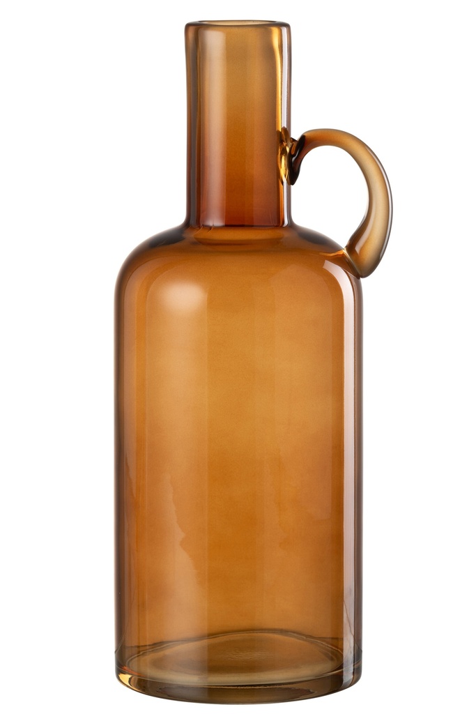 Vase Cylinder 1 Handle Glass