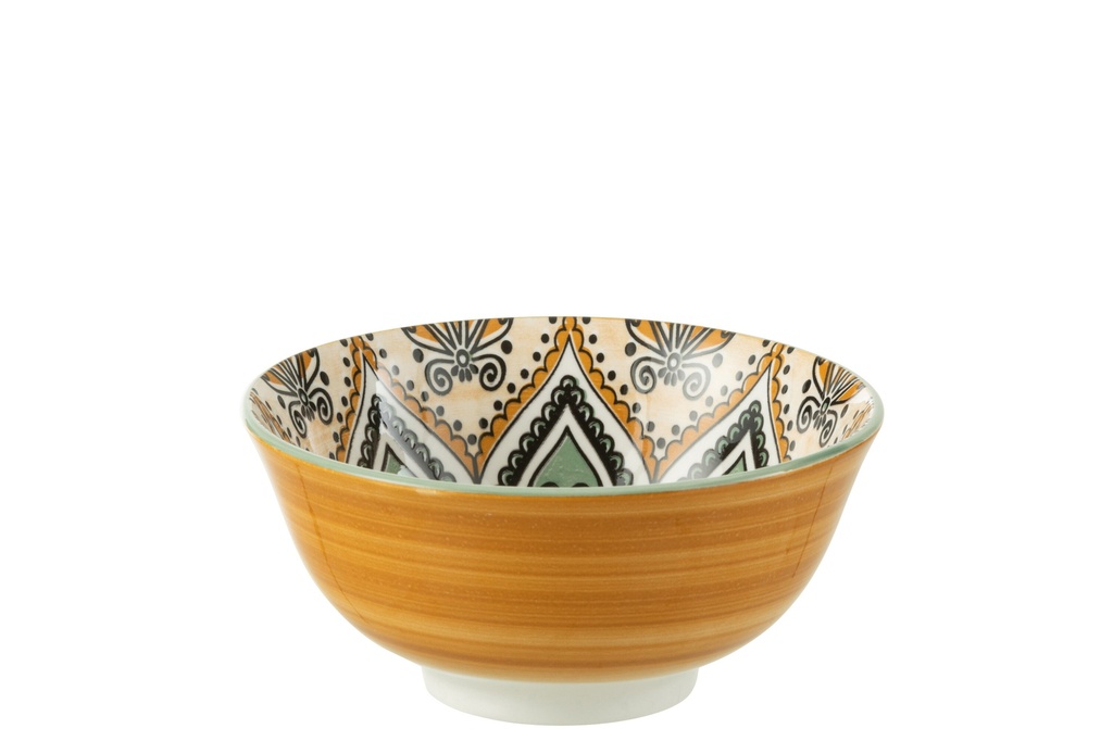 Bol à confiture en porcelaine mélangée, grand format