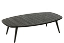 Table basse rectangulaire en teck recyclé