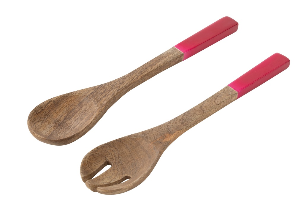 Set Of 2 Salad Server Mango