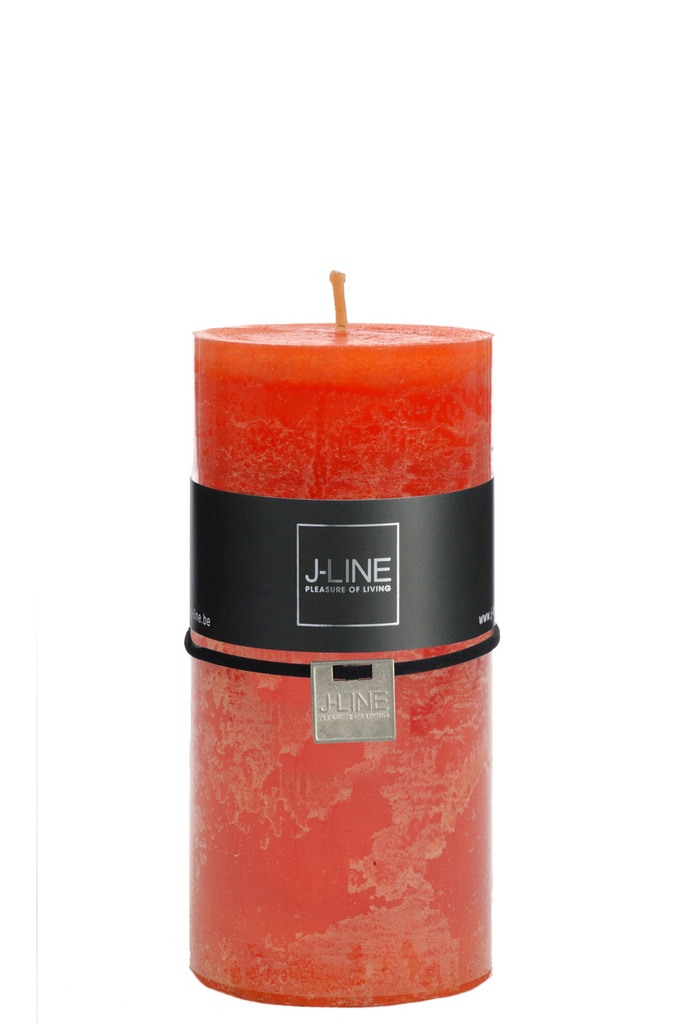 Bougie cylindrique Orange L -52H