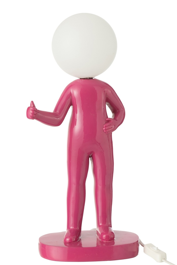 Table Lamp Thumbs Up Resin