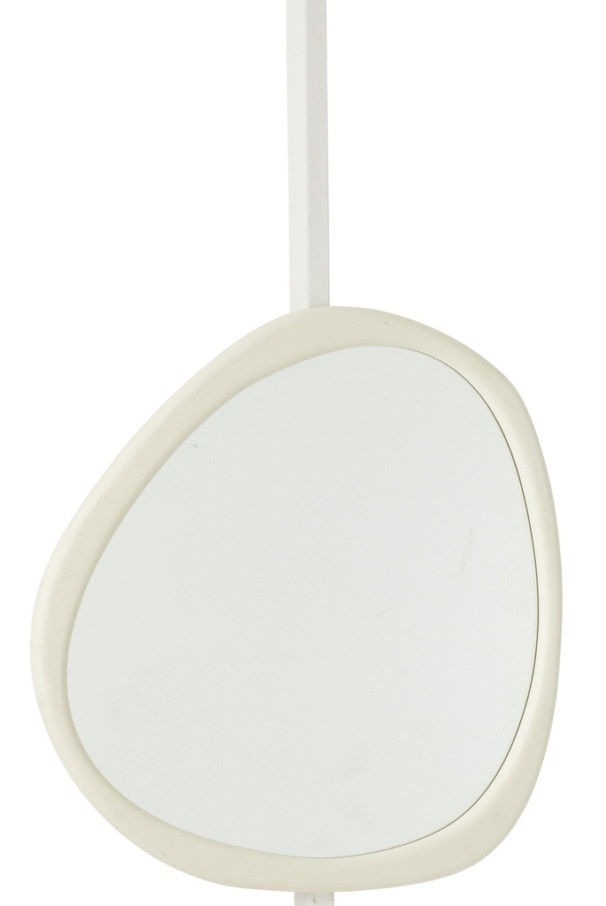 Wall Mirror Moderna MDF/Mirror White
