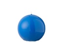 Bougie Boule Cire Fluo Bleu-30