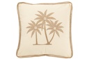 Cushion Square Palm Trees Cotton