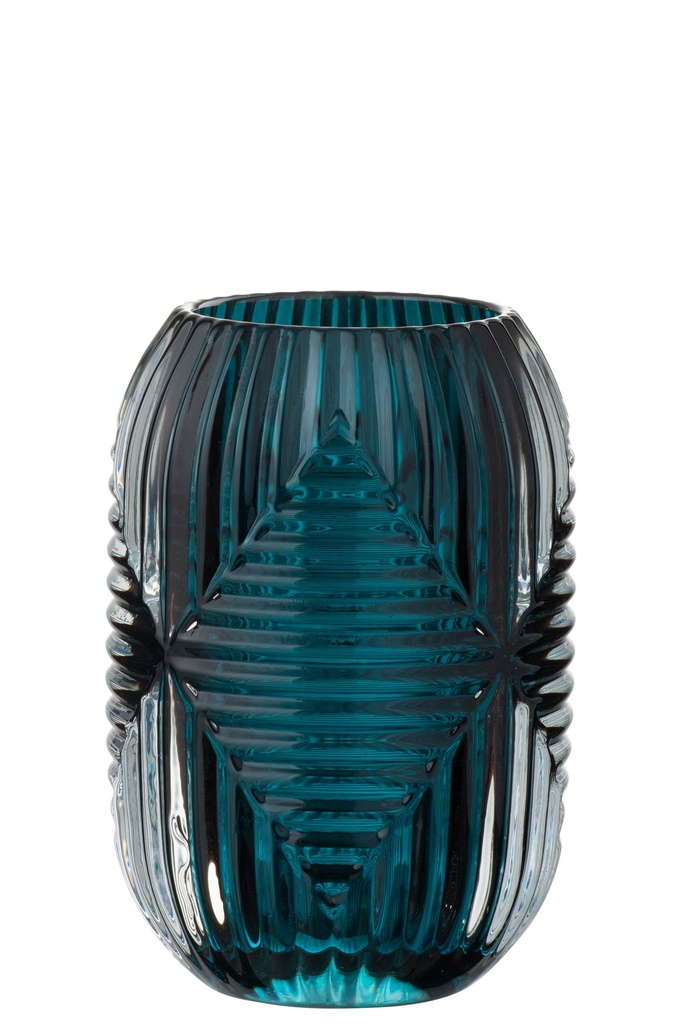 Tealight Holder High Lines Glass