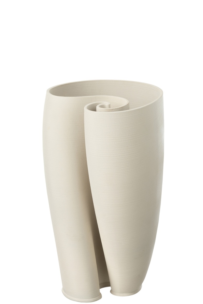 [54682] Vase Hydria Céramique Beige