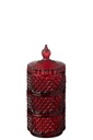 Bocal 3 Niveaux Verre Cerise