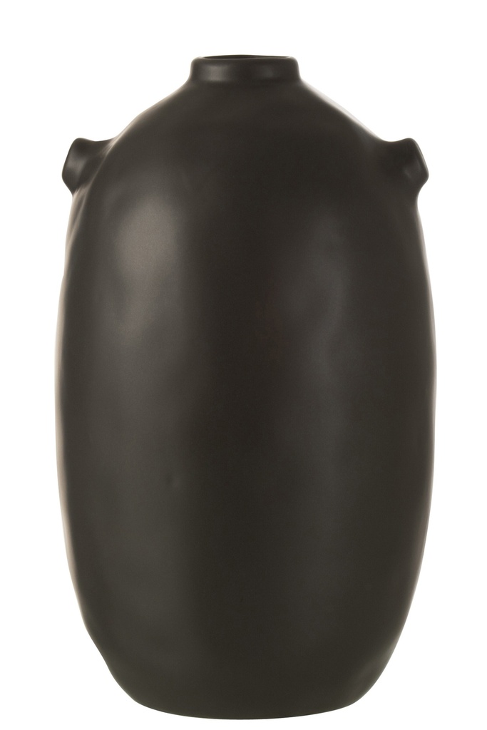 Jar Renaissance Ceramic Black