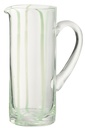 Carafe Stripes Glass Transparent/Green