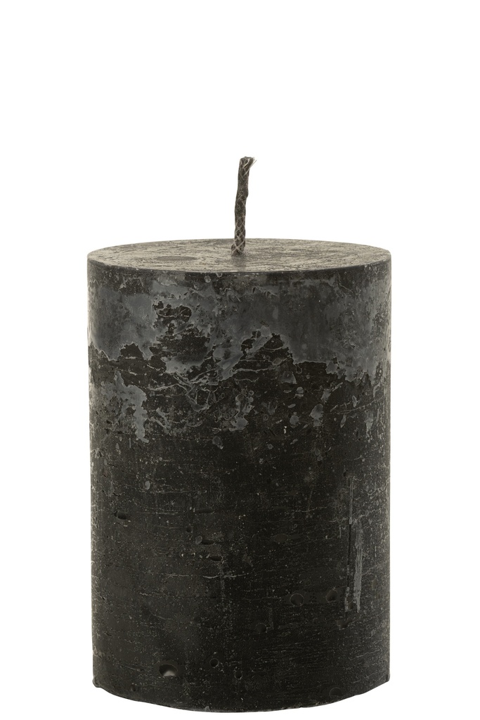Outdoor Candle Pillar Paraffin Black