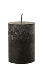 Outdoor Candle Pillar Paraffin Black