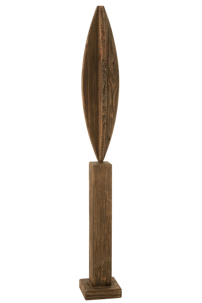 Déco sur pied en pin cendré