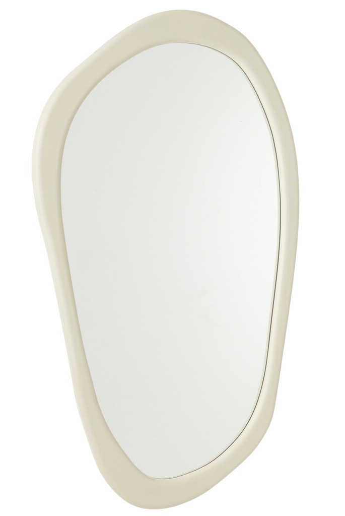 Wall Mirror Moderna MDF/Mirror White