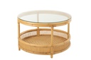 Table basse Jovelyne Rotin +