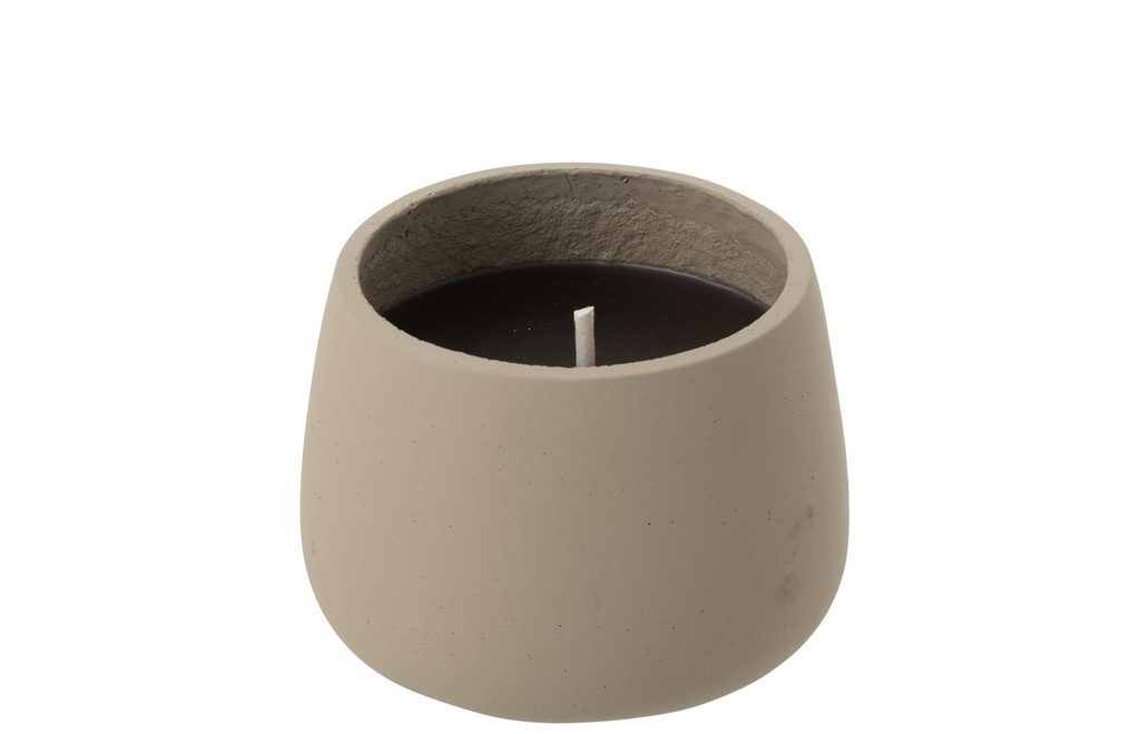 Outdoor Candle Cyra Cement Grey
