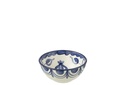 Bowl Granada High Ceramic White/Cobalto
