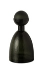 Vase Bouteille + Bouchon Adria Verre Foncé