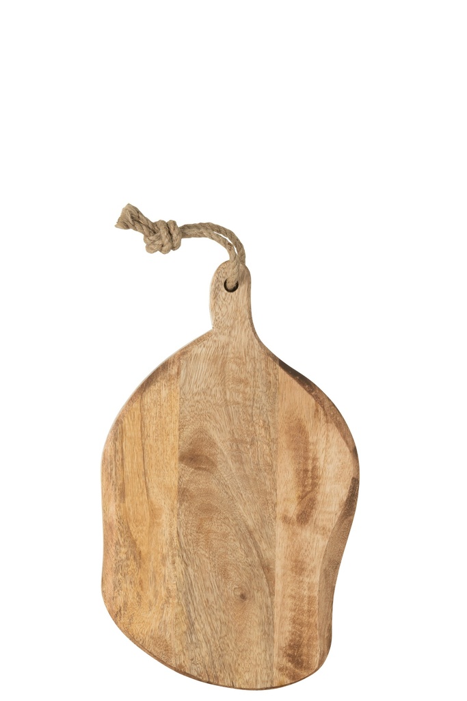 Planche à découper ovale en bois biologique