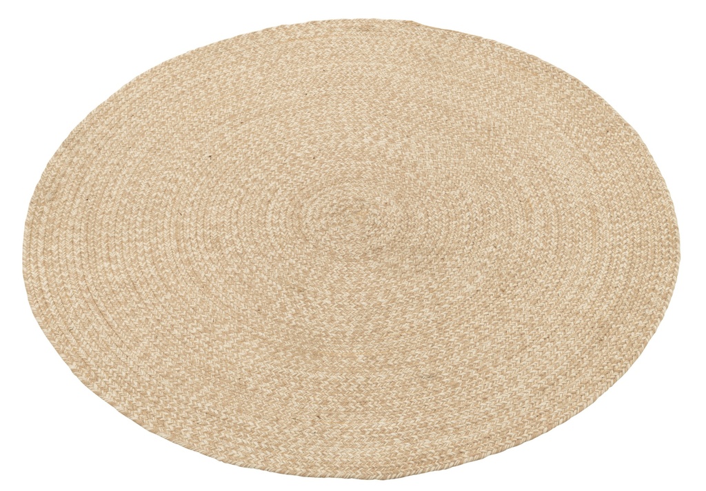Tapis Miami Outdoor Poly Naturel/Blanc