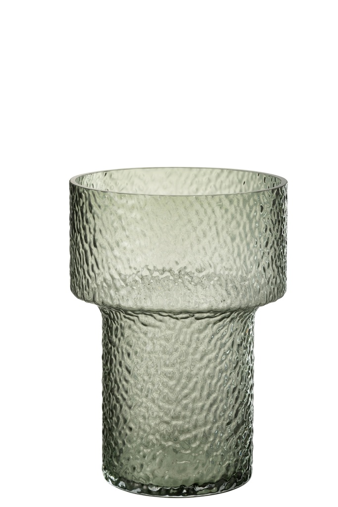 Vase Betty en verre vert petit