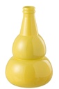 Vase Cocoon Verre Jaune