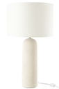 Lampe de table Isla Terracotta Blanche