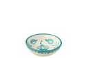 Bowl Granada Low Ceramic White/Aqua