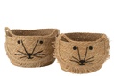 Lot de 2 paniers Kitty Reed