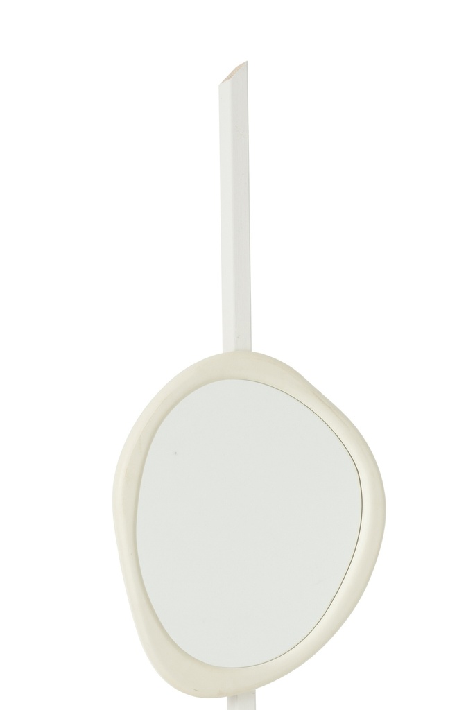 Wall Mirror Moderna MDF/Mirror White