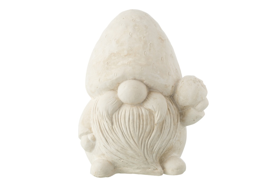 Nain de jardin extérieur Mgo Beige Grand