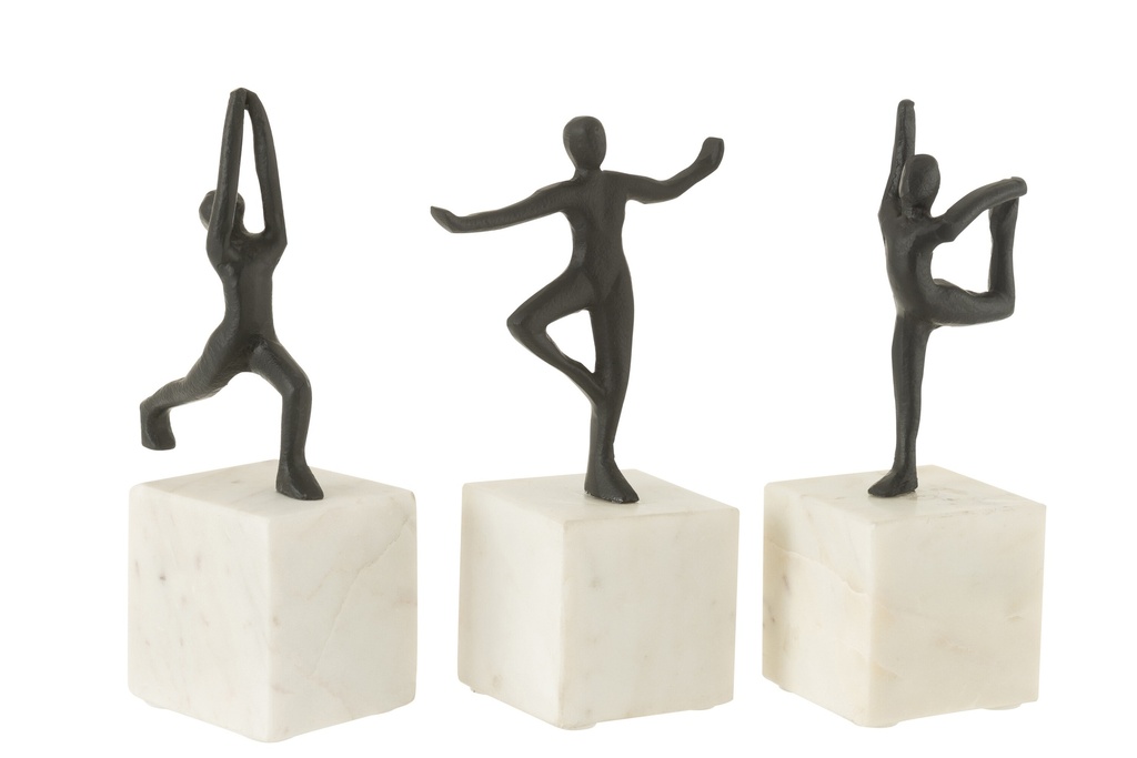 Figure Gymnastics Aluminium/Marble Black/White Assortment
