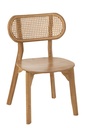 Chaise Peanut Teck Bois Naturel