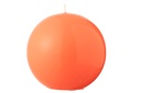 Bougie Boule Cire Fluo Rouge-50