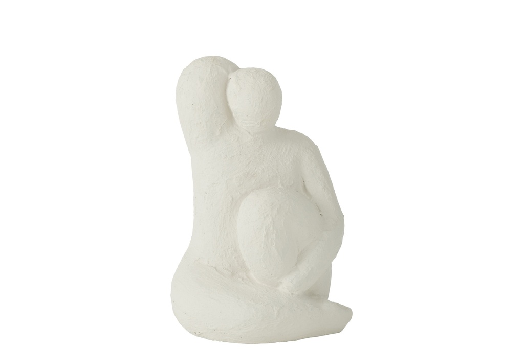 Figurine Vénus Moderne Ciment Blanc