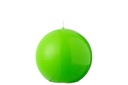 Bougie Boule Cire Fluo Vert-30