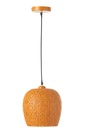 Lampe suspendue Alive en métal orange